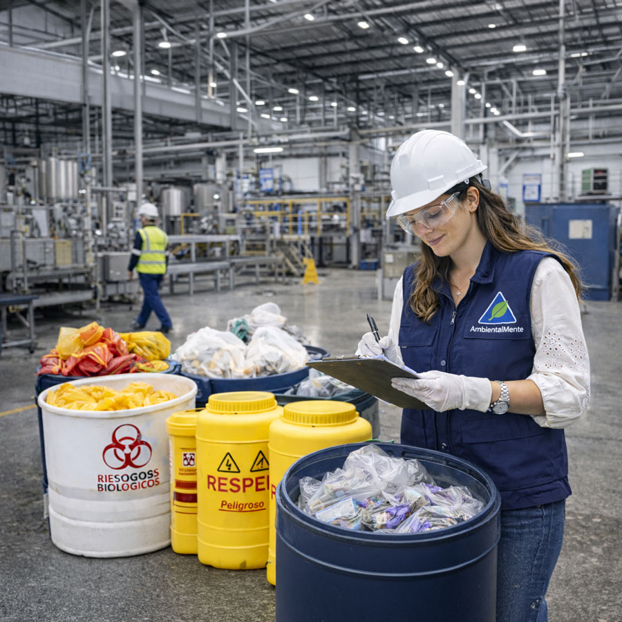 gestión ambiental externalizada para industria en Colombia