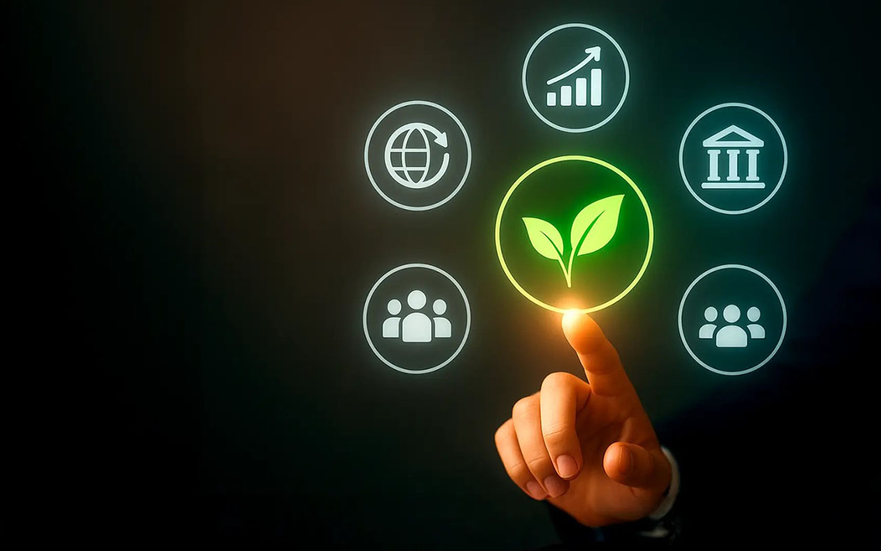 Logo Incentivos Tributarios En Materia Ambiental Esg Una Estrategia Que Se Ve — empresa con gestión ambiental por outsourc...